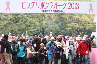 ピンクリボンウォーク2013